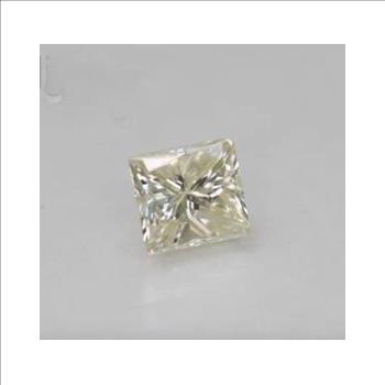 No Reserve .45 ct Natural Diamond Princess Cut Loose Gemstone