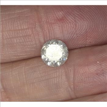 No Reserve 1.31 ct Natural Diamond Round Brilliant Cut Loose Gemstone