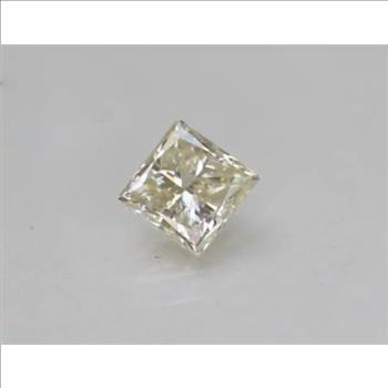 No Reserve .45 ct Natural Diamond Princess Cut Loose Gemstone