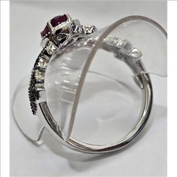 No Reserve.Natural Ruby Ring Size 11