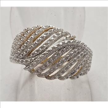 No Reserve Diamond Ring Size 7
