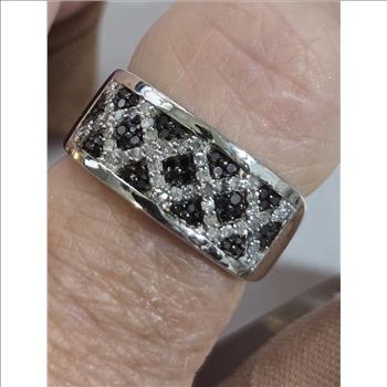 No Reserve .51 ct Natural Diamond Ring Size 8