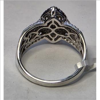 No Reserve .1.01 ct Natural Diamond Ring Size 10
