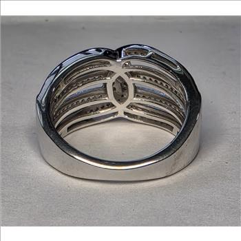 No Reserve ..52 ct Natural Diamond Ring Size 10