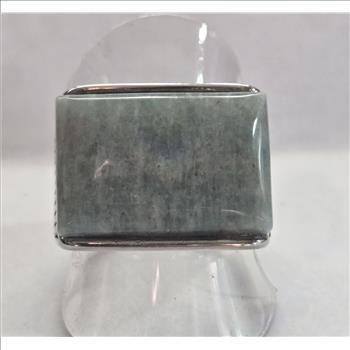 No Reserve Natural Amazonite Ring Size 12