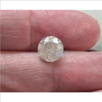 No Reserve 1.77 ct Natural Diamond Round Cut Loose