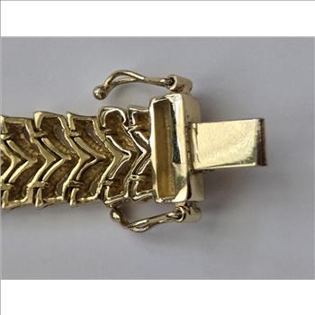No Reserve Natural Diamond Tennis Bracelet