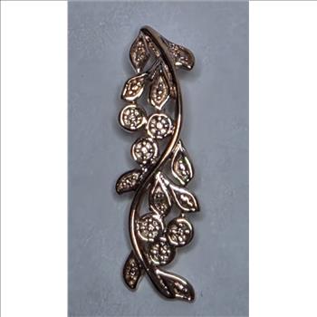 No Reserve Natural Diamond Pendant 