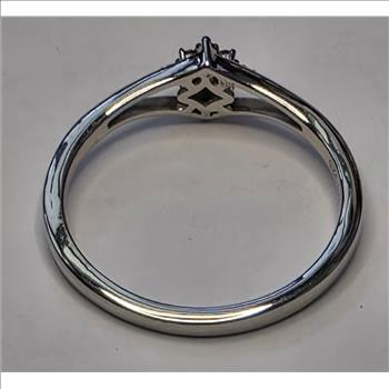 No Reserve .10 ct Natural Champagne Diamond Ring Size 9