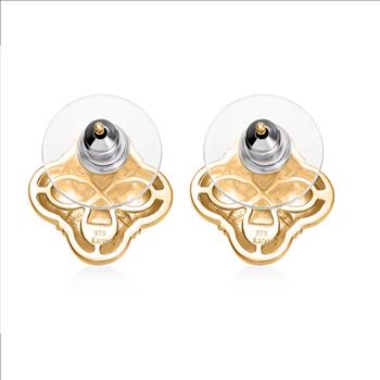 No Reserve Natural Diamond Stud Earrings