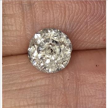 No Reserve .1.15 ct Natural  Diamond Pear Cut Loose Gemstone