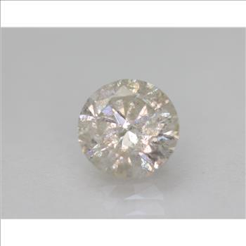 No Reserve CERTIFIED 1.21 ct Natural G Color Diamond Round Cut Loose Gemstone