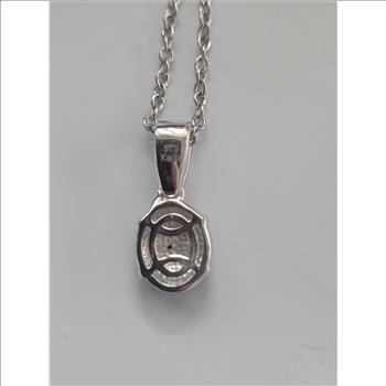 No Reserve Natural Diamond Pendant