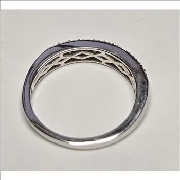 No Reserve .25 ct Natural Green Diamond Anniversary Ring Size  9