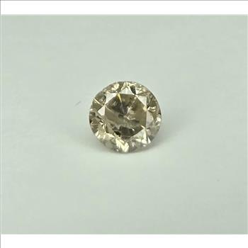 No Reserve .46 ct Natural Diamond Round Cut Loose Gemstone