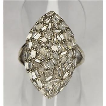 No Reserve 1.00 ct Natural Diamond Ring Size 7