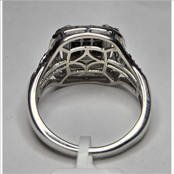 No Reserve 1.03 ct Natural Blue Diamond Ring Size 7