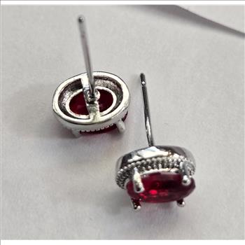 No Reserve Ruby Stud Earrings