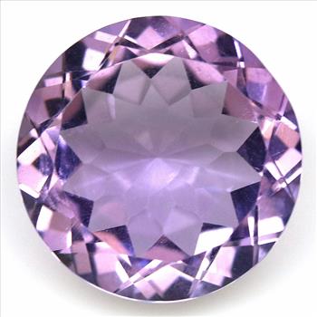 No Reserve  VVS Natural Amethyst Round Cut Loose Gemstone