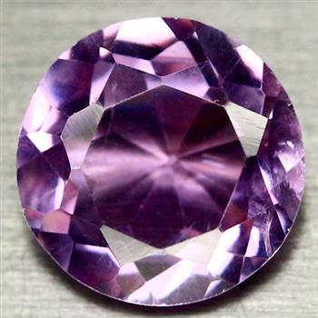 No Reserve  VVS Natural Amethyst Round Cut Loose Gemstone