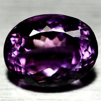 No Reserve  VVS Natural Amethyst Oval Cut Loose Gemstone