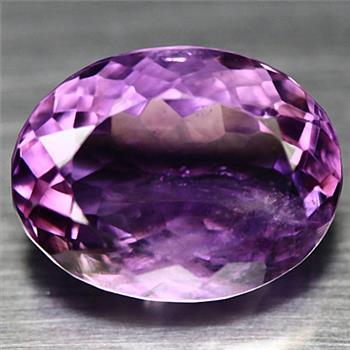 No Reserve  VVS Natural Amethyst Oval Cut Loose Gemstone
