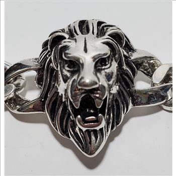 No Reserve Oxidized Tiger Curb Bracelet