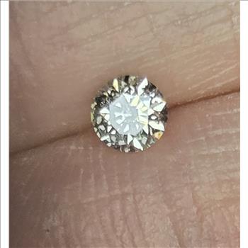 No Reserve 20 ct ct Natural Diamond Round Cut Loose Gemstone