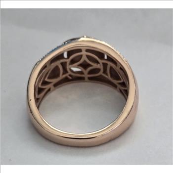 No Reserve Natural Diamond Ring Size 8 RG