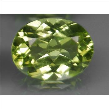 No Reservet Natural Peridot Oval Cut Loose Gemstone