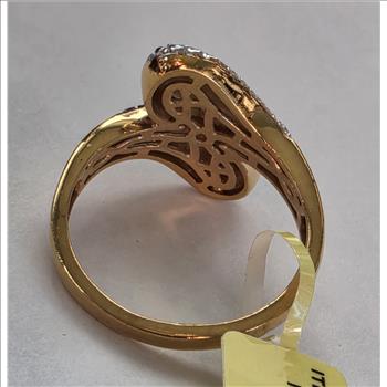 No Reserve Natural Diamond Ring Size 10
