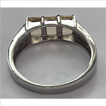 No Reserve Natural Citrine Ring Size 12
