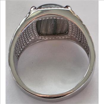 No Reserve Natural Labradorite Ring Size 12