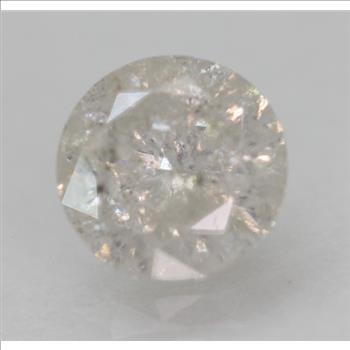 No Reserve .75 ct Natural Diamond Round Cut Loose Gemstone