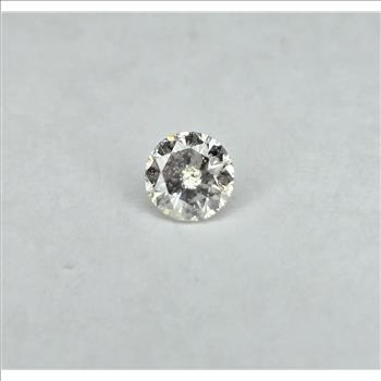 No Reserve .24 ct Natural  Diamond Round Cut Loose Gemstone