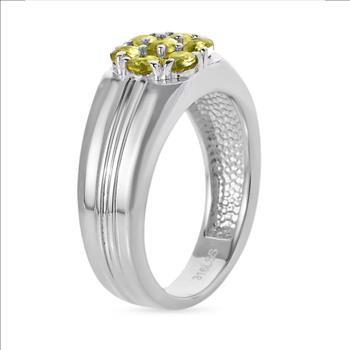 No Reserve Natural Peridot RIng Size 11