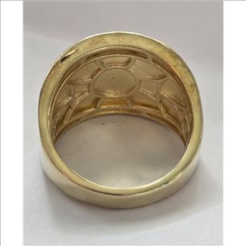 No Reserve Diamond Heart  Ring Size 10