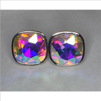 No Reserve rainbow Mystic Quartz Earrings