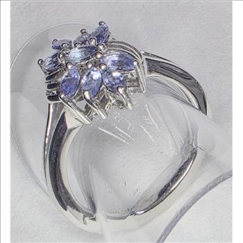No Reserve Natural Tanzanite Ring Size 6