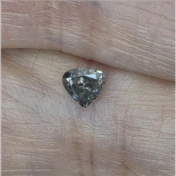 No Reserve .32 ct Natural Diamond Pear Cut Loose Gemstone