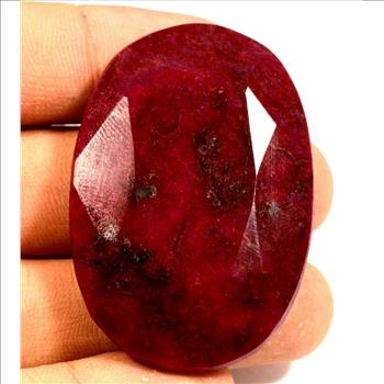 184.00 ct Natural Ruby Oval Cut Loose Gemstone