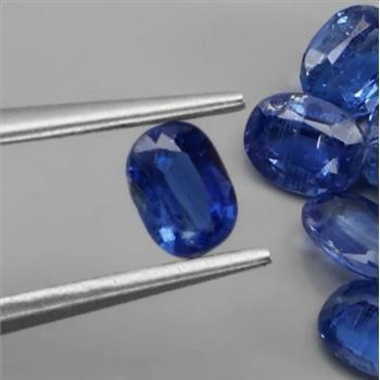 No Reserve Cornflower Blue Kyanite Oval Cut Loose Gemstone