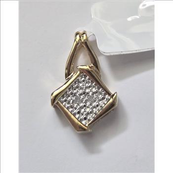 No Reserve Natural Diamond Pendant