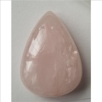 70.51 ct Natural Rose Quartz Pear Cut Loose Gemstone