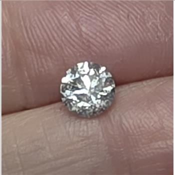  No Reserve 1.02 ct Natural Diamond Round Cut Loose Gemstone