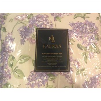 Ralph Lauren King Comforter Set - Cape Elizabeth - Retail: $500