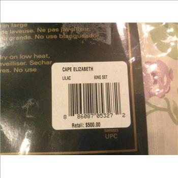 Ralph Lauren King Comforter Set - Cape Elizabeth - Retail: $500