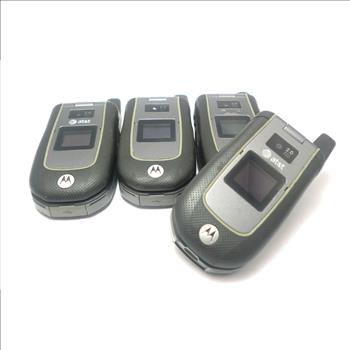 AT&T Motorola Tundra Rugged Flip Phone 4QTY