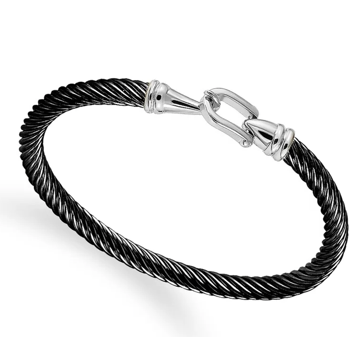 16.3 gram Men's Cable Bangle Bracelet