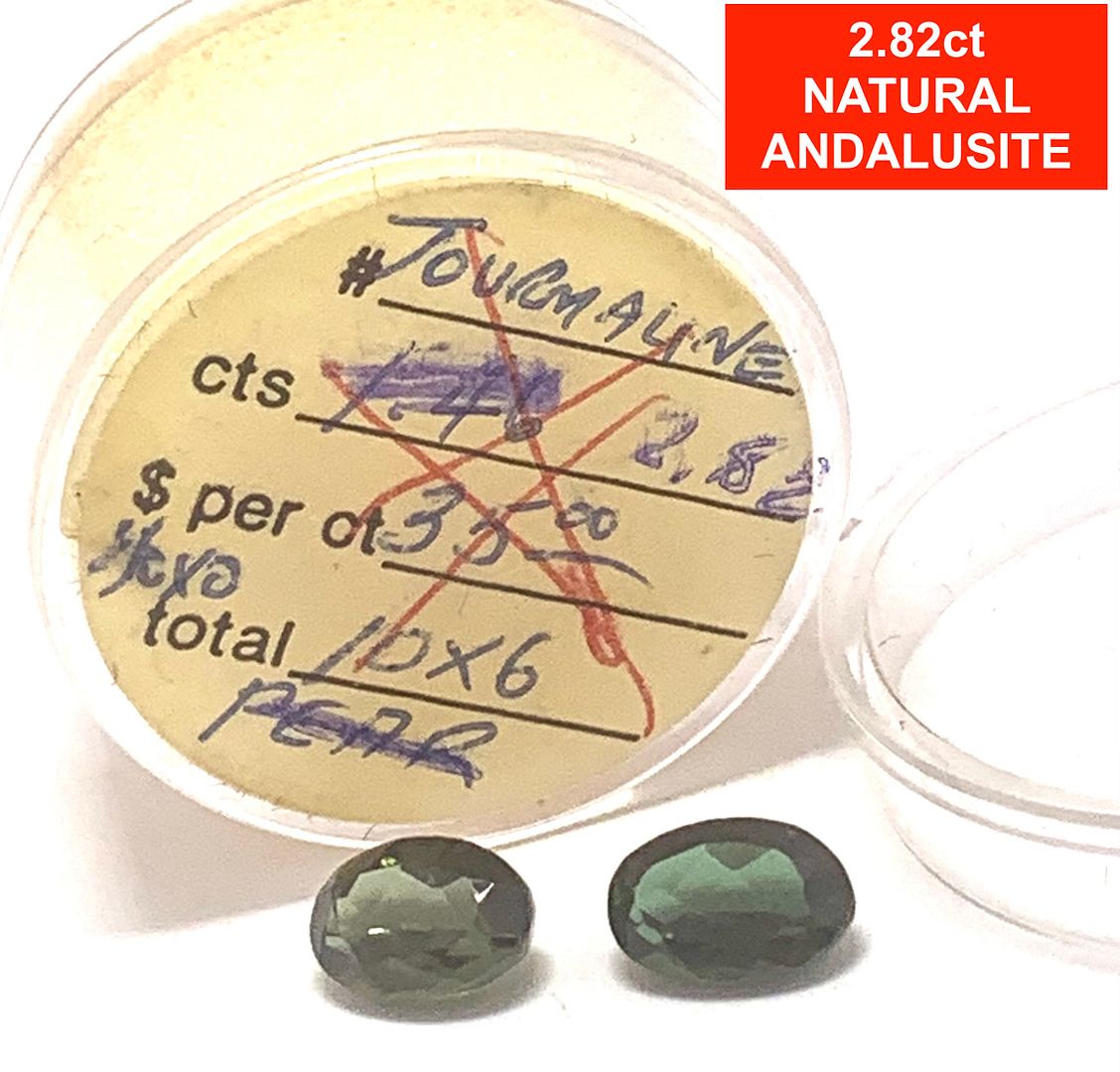 $445 Retail 2.82 ctw Natural  Brazilian Tourmaline Loose Gemstone 10X6mm